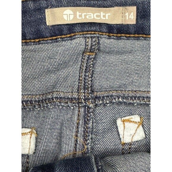 Tractr Weekender Girls Jogger Style Jeans Size 14 Super Soft Streetwear Relaxed - Picture 10 of 11